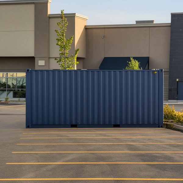 our commercial storage containers can be easily relocated to a different site as needed